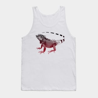 Iguana, red Iguana Tank Top